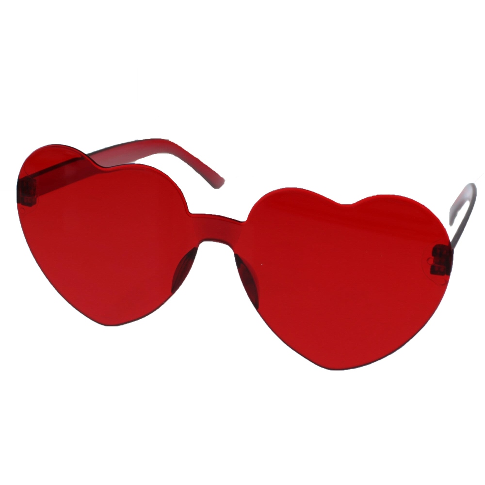 Zac's Alter Ego - Heart Des lunettes de soleil - Rouge